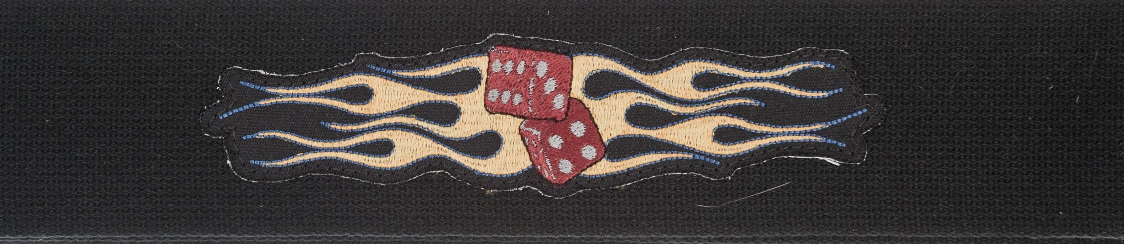 PLANETWAVES 64P05 GİTAR ASKISI, 64MM, DOKUMA FLAMING DICE 3