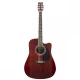 Almira F650N-WRC Wine Red Elektro Akustik Gitar 1