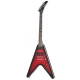 Epiphone Dave Mustaine Prophecy Flying V Figured Elektro Gitar (Aged Dark Red Burst) 1
