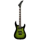 Jackson JS20 Dinky DKQ 2PT Amaranth Klavye Transparent Green Burst Elektro Gitar 2