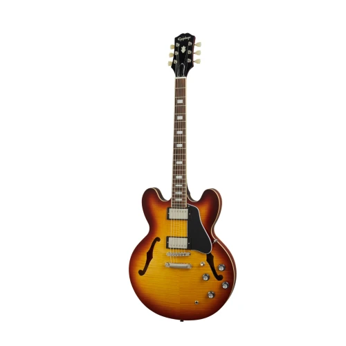 Epiphone ES-335 Semi-hollowbody Elektro Gitar (Raspberry Tea Burst) 1