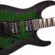 Jackson JS Dinky Arch Top JS32Q DKA Amaranth Klavye Transparent Green Burst Elektro Gitar 5