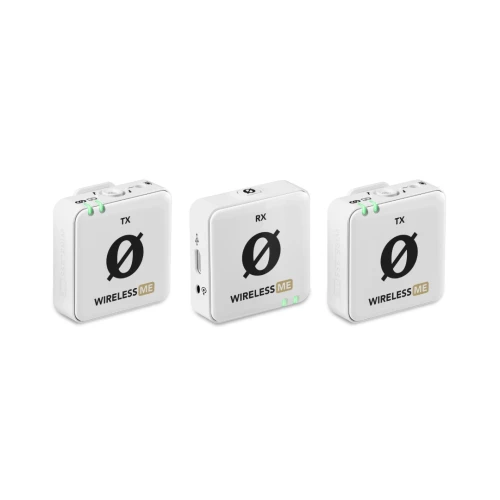 Rode Wireless ME Dual Compact Wireless Mikrofon Sistemi (Beyaz) 1