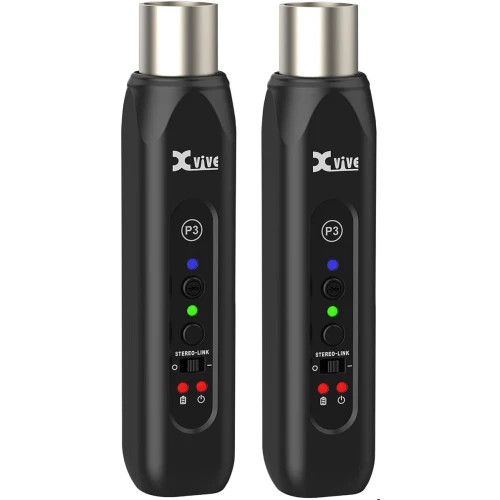 Xvive XV-P3D XLR Bağlantılı Stereo için Çift Bluetooth Adaptörü 1