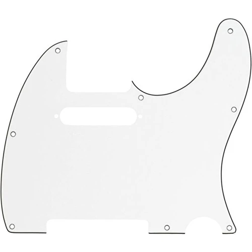 Fender Telecaster 8-Hole Mount Parchment 3-Ply Pickguard 2