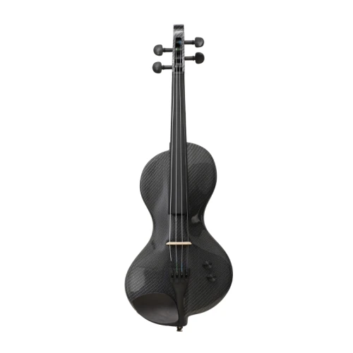 Kinglos CWDS-1311 Siyah Carbon Fiber 4/4 Elektro Keman 1