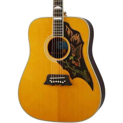 Epiphone Masterbilt Excellente Elektro Akustik Gitar (Antique Natural Aged Gloss) 2