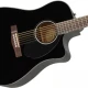 Fender CD-60SCE Dreadnought Black Elektro Akustik Gitar 3