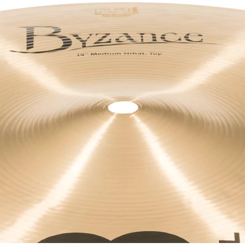 Meinl 14" Byzance Traditional Medium Hihat Zil (Çift) 4