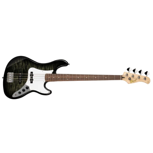 CORT GB24JJTBK BASS GİTAR, TRANS BLACK 2