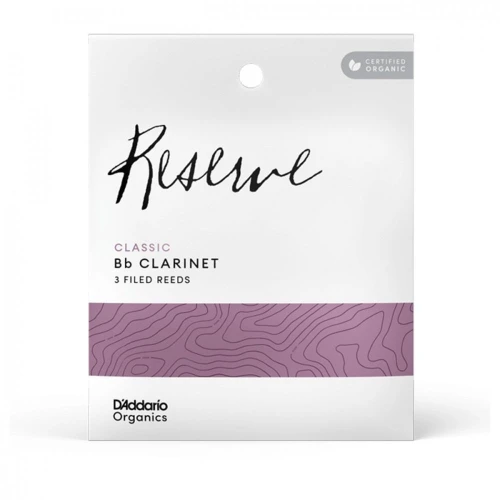 D\'Addario Woodwinds Organic Reserve Classic ODCT0325 Sib Klarnet Kamışı No:2.5 1