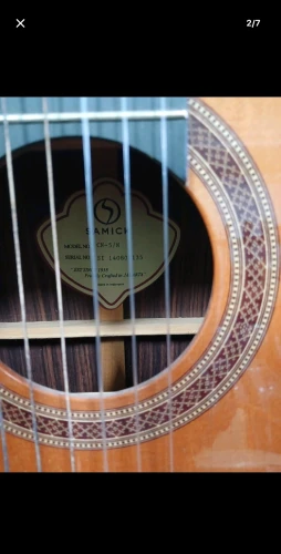 SATILIK SIFIR SAMICK CN-5/N KLASİK GİTAR 2