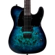 ESP LTD TE-200DX Blue Burst Elektro Gitar 1
