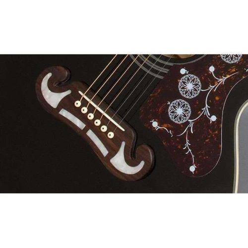 Epiphone EJ-200 CE Gold Elektro Akustik Gitar (Ebony) 3