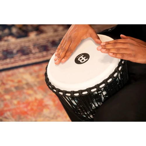 Meinl PADJ8-L-F Travel Series 12" Djembe (Blue Tie Dye) 6