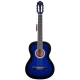 BARCELONA LC 3900 BB Mavi Siyah Sunburst Klasik Gitar 3
