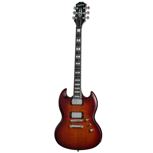 Epiphone SG Prophecy Elektro Gitar (Aged Bengal Tiger Burst) 1
