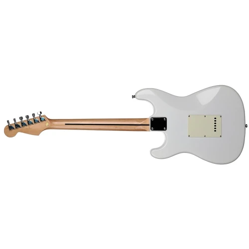 DMX Guitars DEG100 HSS PW Elektro Gitar (Polar White) 4