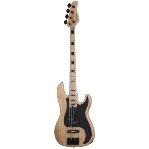 Schecter Justin Beck V Ani Bas Gitar (Gloss Natural) 1