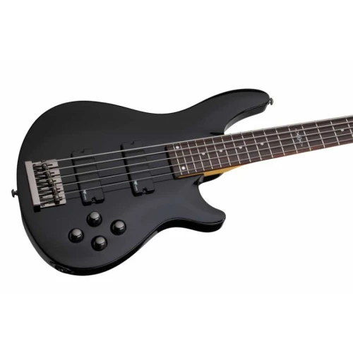 Schecter C-5 SGR Bas Gitar (Gloss Black) 4