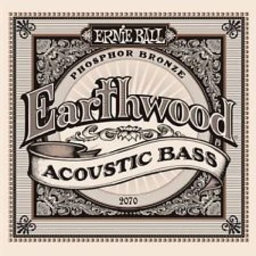 Ernie Ball P02070 Earthwood Bronze 45-95 Akustik Bas Gitar Teli 1