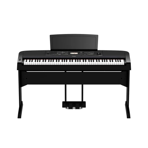 Yamaha DGX-670B Dijital Grand Piyano (Siyah) 2