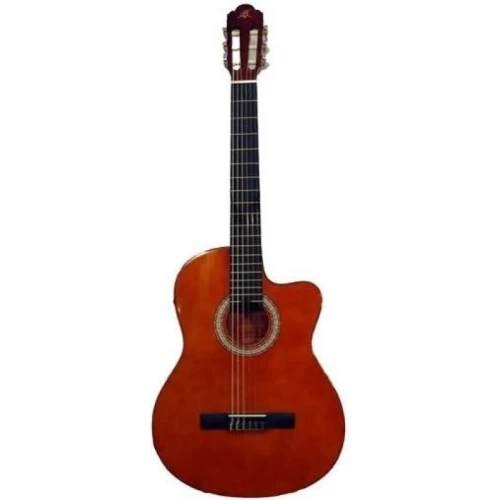 Barcelona LC 3900 CYW Kahverengi Cutaway Klasik Gitar 2