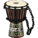 Meinl HDJ6-XXS African Style XX-Small Djembe (Dark Brown) 1