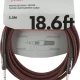 Fender Professional 5m Kırmızı Tweed Enstrüman Kablosu 1