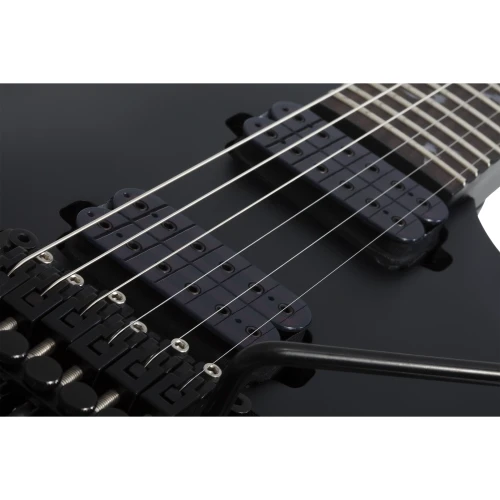 Schecter Damien-6 FR Elektro Gitar (Mat Siyah) 4