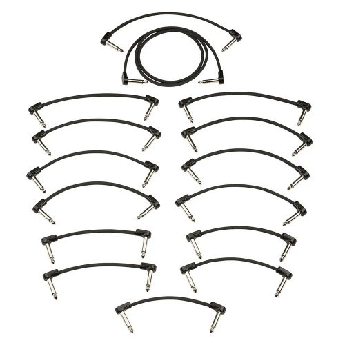 Fender Blockchain Patch Cable Kit Large Siyah Patch Kablosu 2