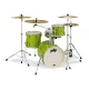 PDP Drums New Yorker 4-Parça Akustik Davul (Electric Green Sparkle) 1