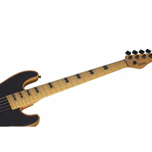 Schecter Model-T Session-5 Bas Gitar (Aged Natural Satin) 5