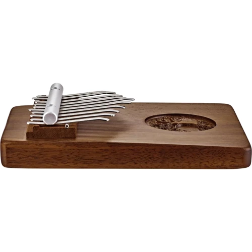 Meinl Sonic Energy KL1001TOL Solid Tree Of Life C Major 10 Note Kalimba (Black Walnut) 3