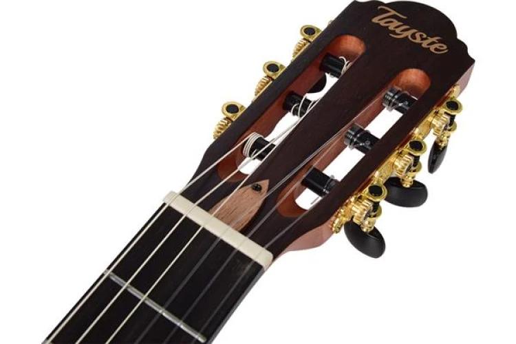 Tayste CG-100EQ Natural Silent Elektro Klasik Gitar 11