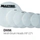 MAXTONE DHM20 20" MESH DERİ, SESSİZ ÇALIŞMA İÇİN FİLE DERİ 2