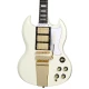 Epiphone 1963 Les Paul SG Custom Maestro Vibrola Elektro Gitar (Classic White) 3