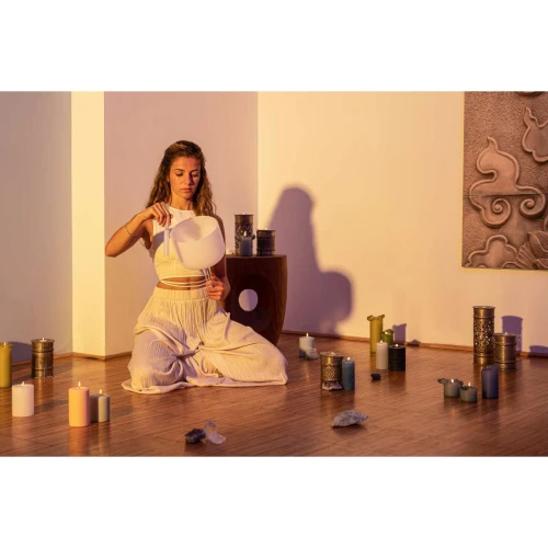 Meinl Sonic Energy 10" 432 Hz Kristal Singing Bowl (B4 – Taç Çakra) 3