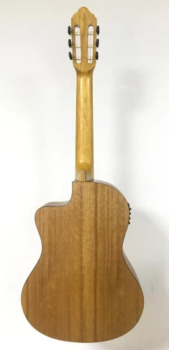 ELEKTRO KLASİK GİTAR, CUTAWAY, 4/4, NATUREL MAT, 5