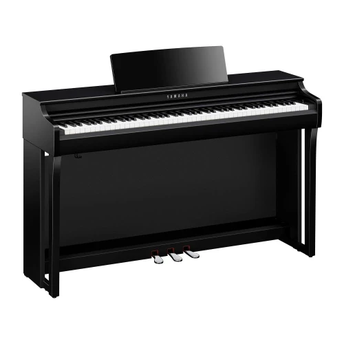 Yamaha Clavinova CLP825PE Dijital Piyano (Parlak Siyah) 1