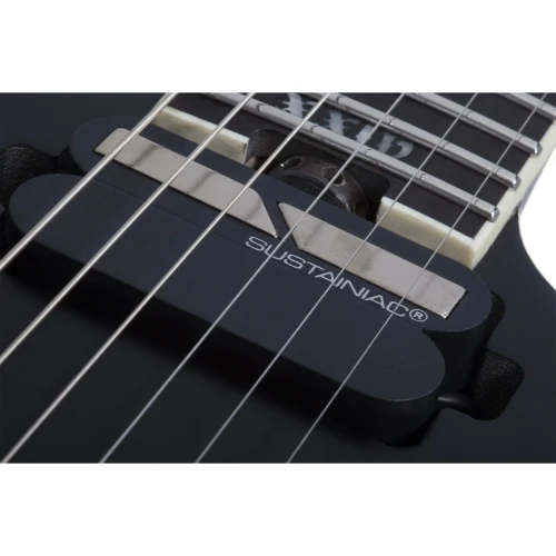 Schecter C-1 HT S SLS Elite Evil Twin Elektro Gitar (Mat Siyah) 2