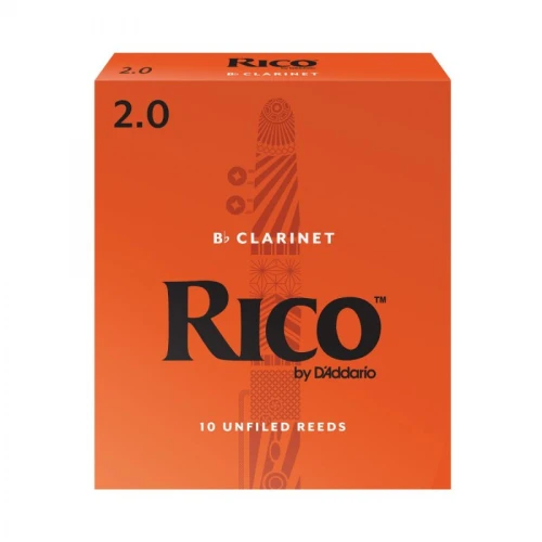 D\'Addario Woodwinds Rico RCA1020 Sib Klarnet Kamışı No:2 2