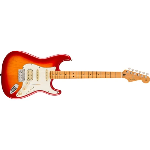 Fender Player II Stratocaster HSS Chambered Ash Gövde Akçaağaç Klavye Aged Cherry Burst Elektro Gitar 1