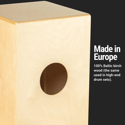Meinl JC50AB Frontplate Jam Baltic Birch Cajon (Almond Birch) 3