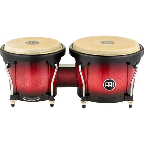 Meinl HB100WRB 6.75''/ 8'' Bongo Set (Wine Red Burst) 2