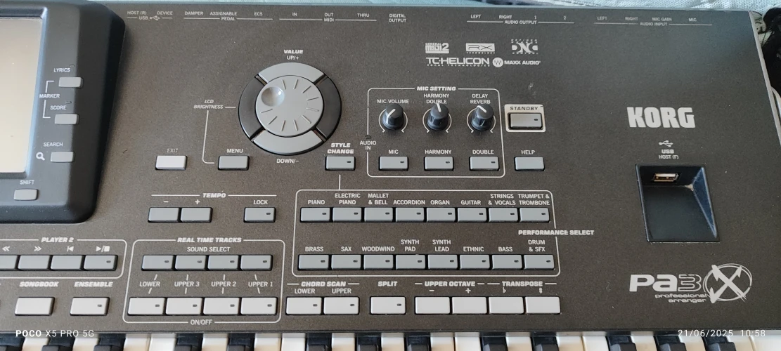 Korg PA 3x 61 tuş tertemiz 4