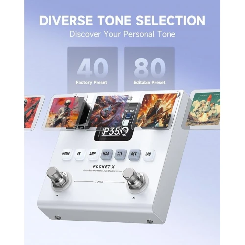 Donner Pocket X Multi Efekt Pedalı 3