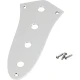 Fender Jazz Bass Control Plate 4-Hole Chrome Gitar Yedek Parça 2