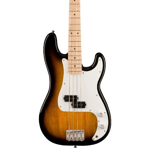 Squier Sonic Precision Bass Akçaağaç Klavye WPG 2 Ton Sunburst Bas Gitar 3