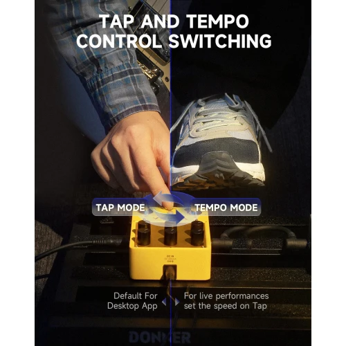 Donner Versa - Yellow Fall II 3x3 Reverb ve Delay Pedalı 7